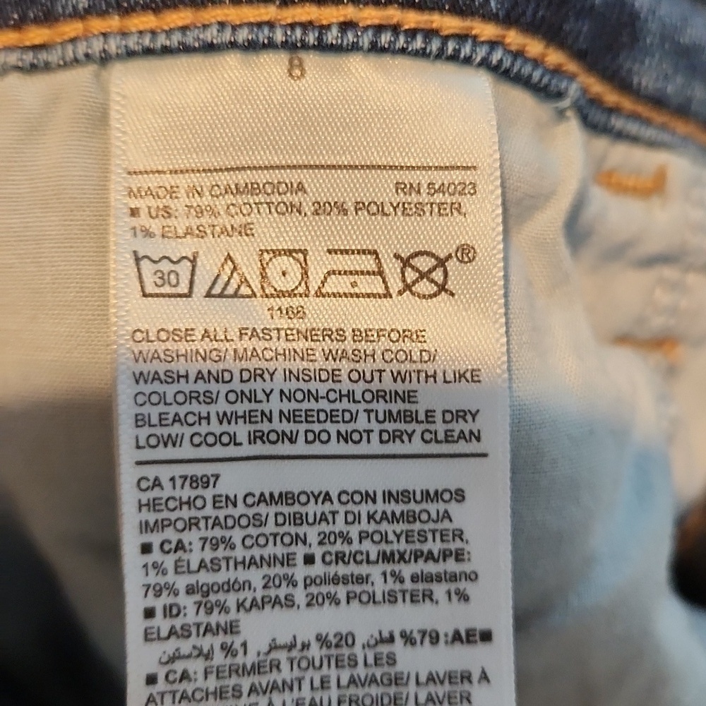 Old Navy Denim Blue Women's Shorts - Picture 4 of 5
